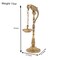 2 Pc Parrot Brass Oil Diya Kerala Samai Puja Diya Traditional 7.5 Inches Bird Pair Hanging Chain Oil Lamp Hindu Religious Kathu Vilakku Deepak for Home Temple Diwali Decor Housewarming Gift